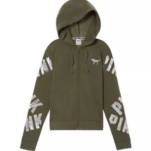 Pink VS Zip Up Jacket